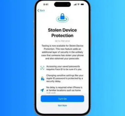 望谟苹果授权维修店分享被盗设备保护功能开启方法 