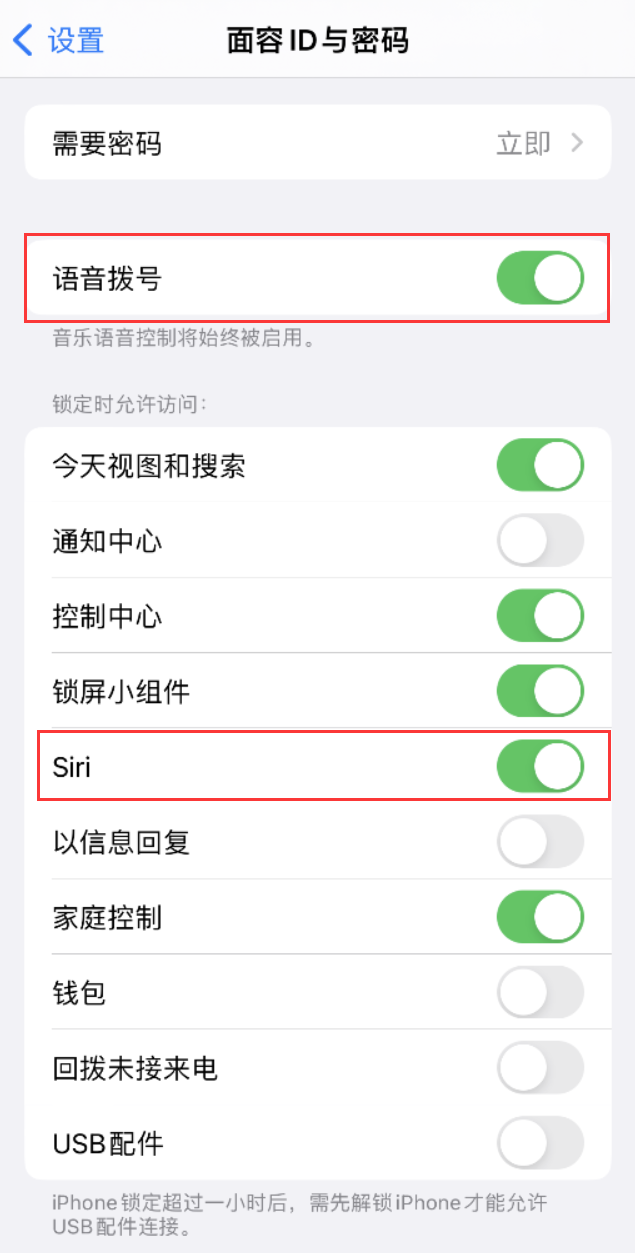 望谟苹果维修网点分享不解锁 iPhone 的情况下通过 Siri 拨打电话的方法 