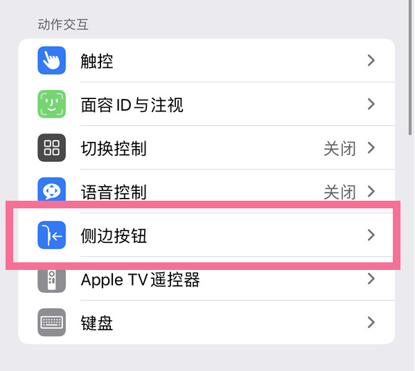 望谟苹果14维修店分享iPhone14 Plus侧键双击下载功能关闭方法 