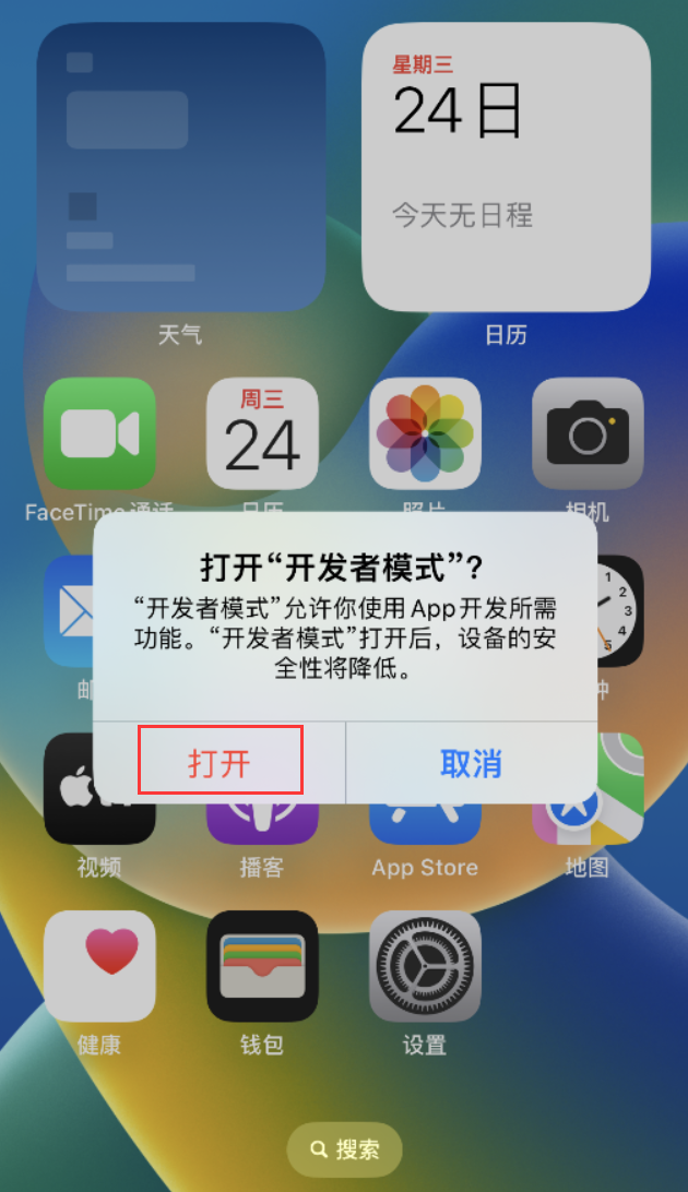 望谟苹果手机维修分享如何打开开发者模式 