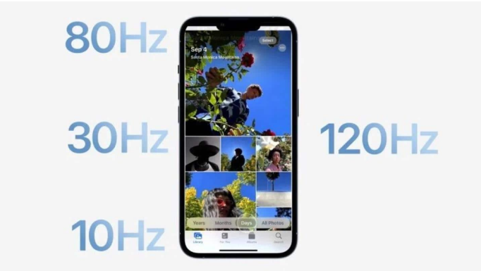 望谟苹果14维修分享iPhone 14有高刷吗 