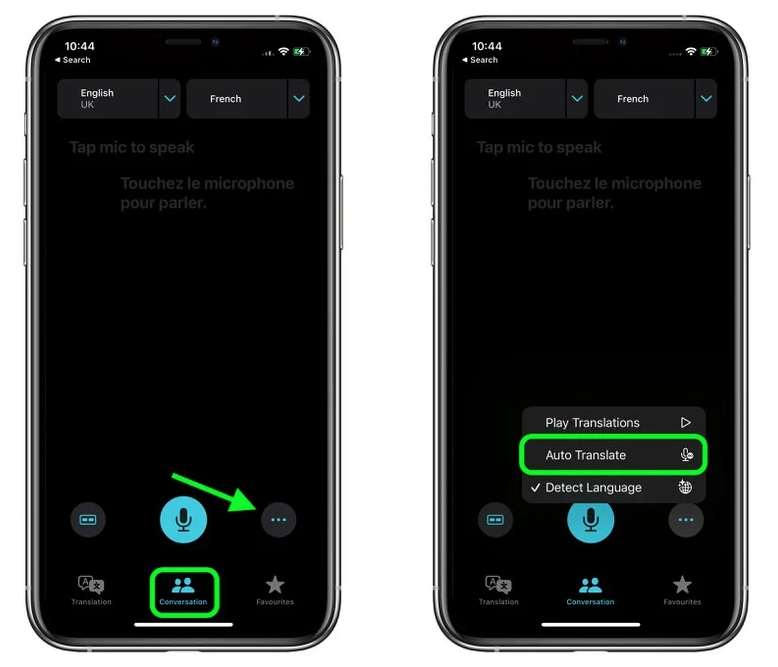 望谟苹果手机维修分享iOS 15 “翻译” App 新改进 