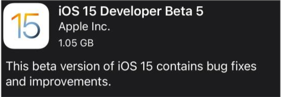 望谟苹果手机维修分享如何升级到iOS15.0 beta5 