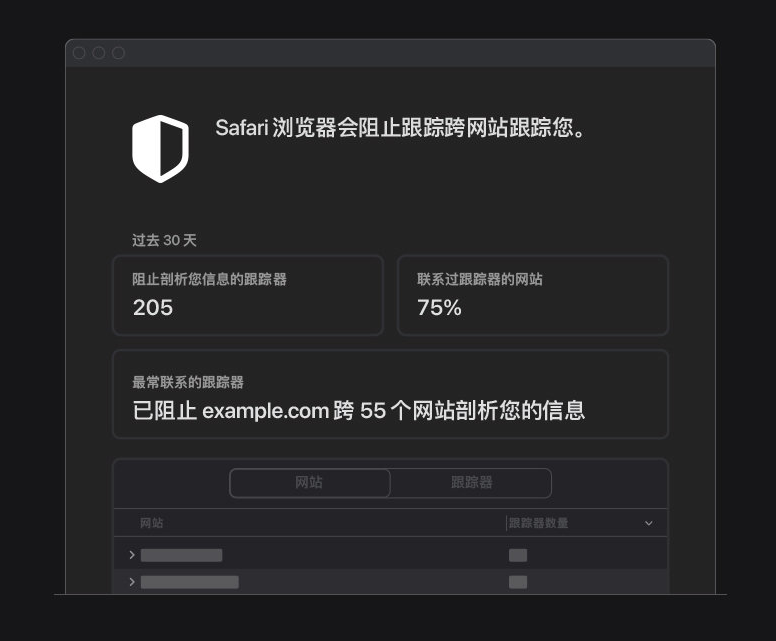 望谟苹果手机维修分享如何在 Safari 浏览器中查看和打开隐私报告 